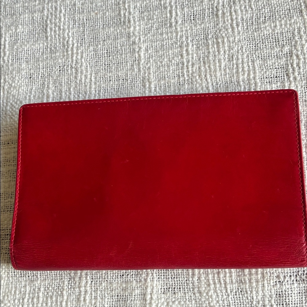 Gucci rare vintage Red wallet/Clutch - Picture 3 of 12